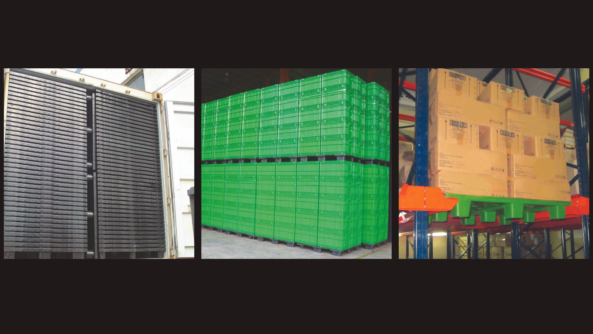 How to Differentiate Between Nestable, Stackable and Rackable Plastic Pallets?