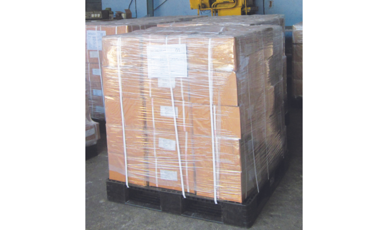 Static load, weight a pallet can support when placed in a stationary position.