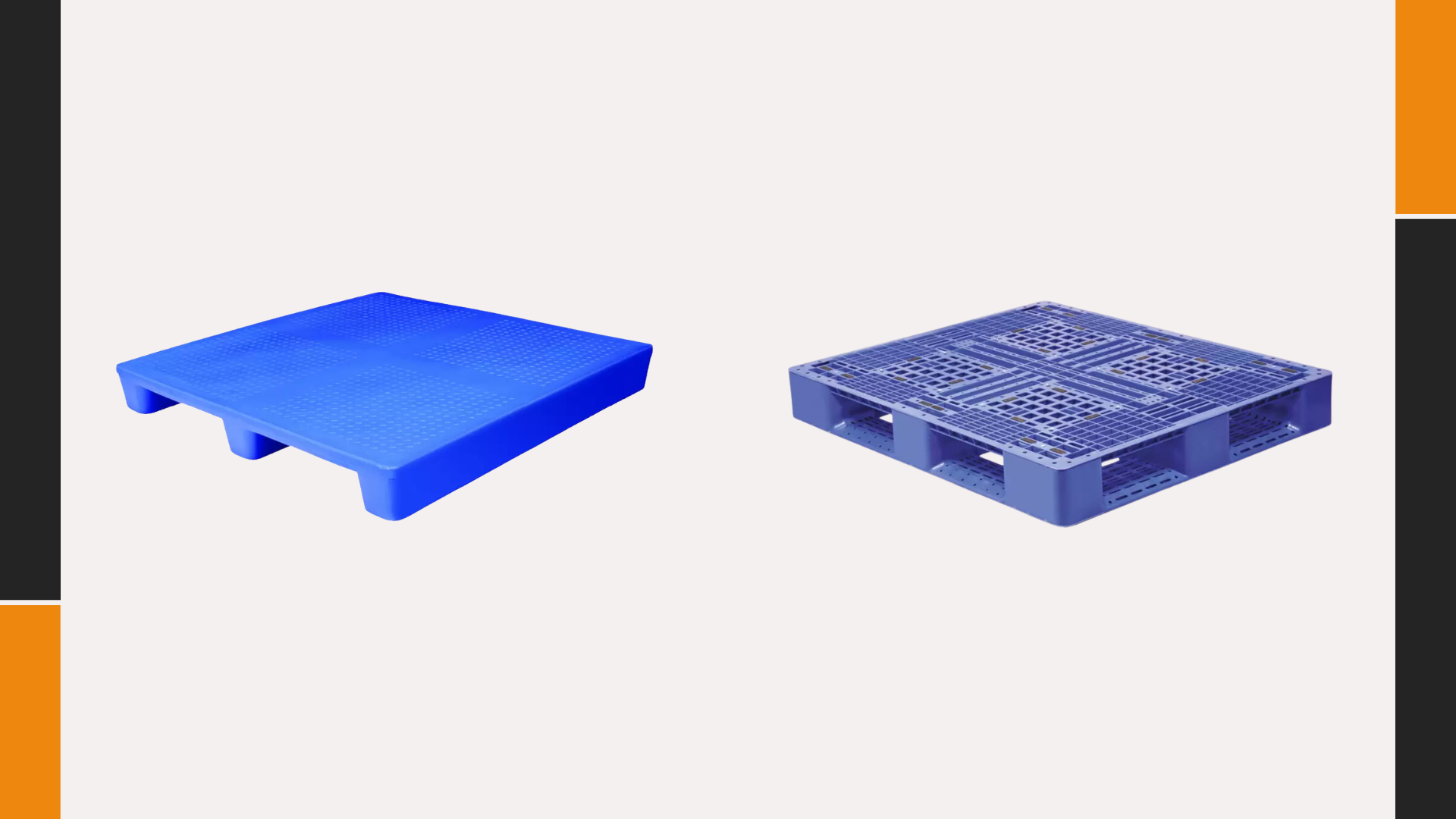 Choice Between Plastic Pallet Molding Process: Roto Molding vs. Injection Molding