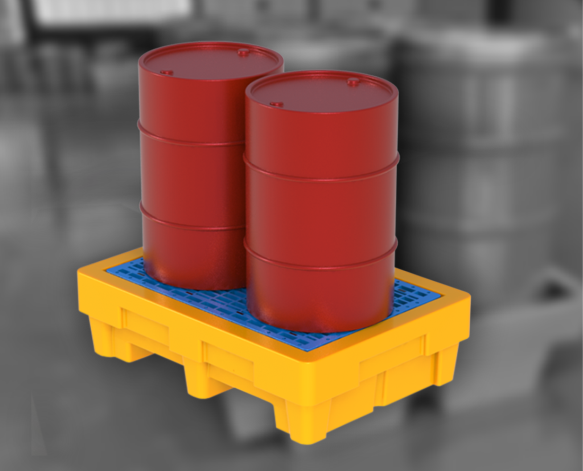 Drum Spill Containment Pallets